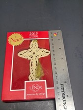 Lenox 2015 Annual cross ornament picture