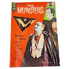 Vintage Authentic Munsters #5 Vol. 1 1966 Gold Key Comic Book K72-15 - EX picture