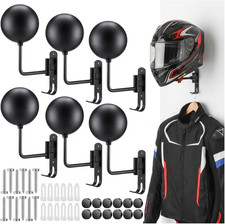 Motorcycle Helmet Holder Wall Mount, Metal Helmet Hanger picture