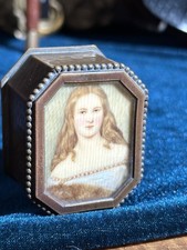 Antique Miniature Portrait Dresser Trinket Box - Wilhelmine Sulzer After Stieler picture