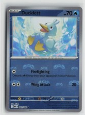 Ducklett (Master Ball Pattern) Common Holo WHT 025/086 NM picture