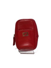 FENDI Leather Cigarette Case Red picture