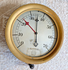 US Gauge Co 12” Altitude Gauge, 70 PSI picture
