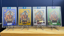 Cardsmiths Rocky 50th Anniversary Numbered Chase Trading Card 4-Card Lot picture