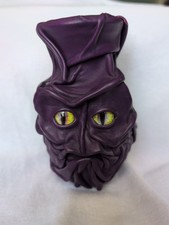 Grichels Leather Wrapped Vase Crootin Face Signed 2023 #41330 Handmade Oddities picture