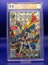 Fantastic Four #375 CGC/JSA 9.4 WP Signed Tom DeFalco Holo-Foil #4678938009 picture
