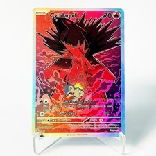 TCG P CUSTOM Homemade Cyndaquil Evolution Card picture