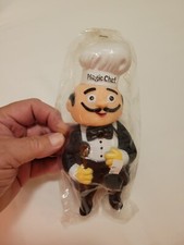 NSW NOS 1980s Magic Chef Plastic 8 Inch Bank Doll Appliance Promo Advertising picture