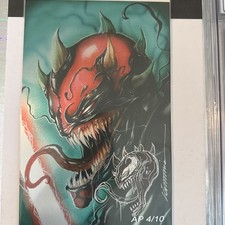 METAL 4/10 Remarked ARTIST ALLEY GORKEM DEMIR SKETCHBOOK VENOMIZED DARTH MAUL  picture