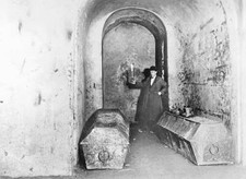 The Viennese Catacombs Vienna Above shown a view catacombs St S- 1926 Old Photo picture