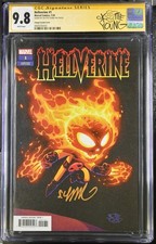Hellverine Vol. 1 #1 C Skottie Young Variant Signed By SKOTTIE YOUNG CGC 9.8 CGC picture