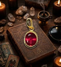 Mind Expansion & Intelligence Magick Power Wica Pagan Metaphysical Rare Necklace picture