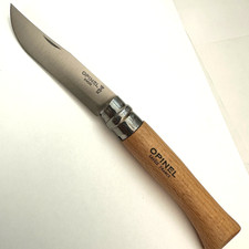Opinel Inox No. 10 Folding Knife With Corkscrew picture