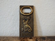 Figment Vintage Brass Metal Bottle Opener Walt Disney World Epcot 1982 picture