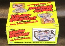 2005 Wacky Packages All-New Series 2 ANS2 FULL SEALED BOX 24 packs clings & tats picture