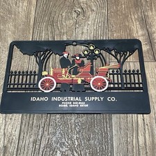 Vtg Idaho Industrial Supply Co. Sign Boise Idaho Automobile Plastic Advertising  picture