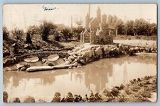 Chesterton Rensselaer IN Postcard RPPC Photo Littleville Miniature Village 1941 picture