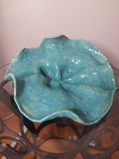 Ceramic Bowl Vintage Flora Eckert Hammat picture