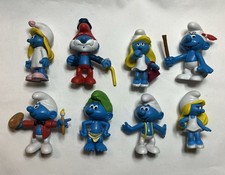 Vintage Smurfs DeAgostini Posable Figure Peyo Lot 2009 Jakks picture