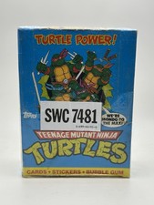 1989 Topps Teenage Mutant Ninja Turtles TMNT Trading Card Box, 48 Wax Packs, NOS picture
