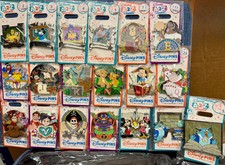 IN HAND A-2-Z Disney Pin Event Limited Pin UChoose Mystery Storybook Blocks picture
