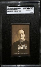 1916 Major Drapkin Celebrities War NNO Winston Churchill SGC A Authentic C100755 picture