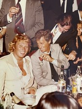 Large Johnny Hallyday Jean Paul Belmondo Film Photograph 18x24cm SUP picture