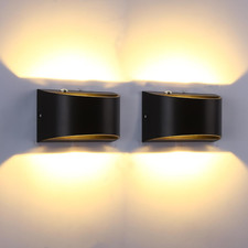 2Pack 12V RV Modern LED Wall Sconce Lighting Fixture Lamps, RV LED Bedside Readi picture