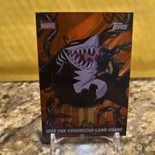 Jeff the Venomized Land Shark Orange 14/25 - 2026 Topps Mint Marvel - MS-15 picture