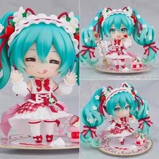 Hatsune Miku Strawberry Cake Nendoroid 1939 PVC Figure 15th Anniversary Model To picture