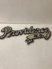VTG Providence H. S Patch 13” X 7”  Blue and White W/ Senior Prom Dec 29, 1954 picture