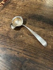 Vintage 1862 Christian Holter Serving Spoon Norway Norwegian 830 Silver 27g picture