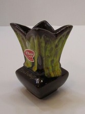 Pembroke Ontario Canada Vintage McMaster Pottery Brown Green 4