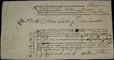 1805 Original Bill of Lading - London to Philadelphia aboard the William Murdoch picture
