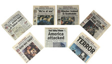 9/11 2001 Arizona Republic Newspaper Lot SPECIAL EDITIONS Sept 11 Terror Attacks picture