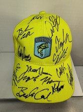  Bass Anglers Sportsman Society B.A.S.S. Signed Baseball Cap  picture