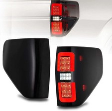 LED Tail Lights for 2009-2014 Ford F150,Full LED Design Smoked Tail Lights Assem picture