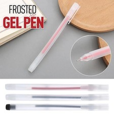 Transparent Frosted Gel Pen 0.5mm Bullet-Point Fountain-Pen LearnStationery 1/ZR picture