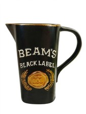 Vintage Beam’s Black Label Quart Pitcher 1983 Regal China 7 1/4