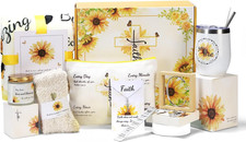 Christian Sunflower Gifts for Women,11Pc Religious Faith Inspirational Catholic picture