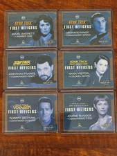 2006 Star Trek 40th Anniversary First Officers Complete Set N1-N6 Rittenhouse picture