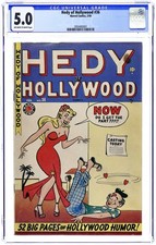Hedy of Hollywood Comics #36 CGC 5.0 1950 3934493001 picture