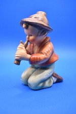 VINTAGE GOEBEL HUMMEL FIGURINE # 214 Little Tooter TMK-2 FULL BEE  GERMANY MINT picture