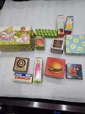 Avon Vintage Lot Of 12 Bunny Puff Hamburger, Strawberry More picture
