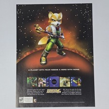 Starfox Adventures Nintendo GameCube Hero Print Ad/Poster Promo Art picture