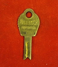 Vintage Bellock 1VD6 Vending Machine Key Vendorlator Coca-Cola Pepsi 1940s picture