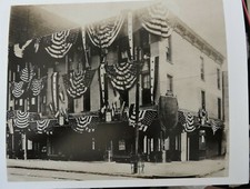 c.1909 234 Flushing Ave @ Hall St. Wallabout Fred Meyer's Horseshoe Hotel Photo picture