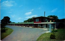 Postcard Bel Air Motel on Florida Short Route U.S. 431 in Guntersville, Alabama picture