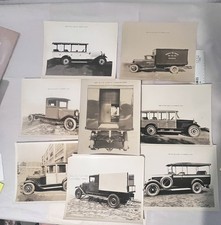 1920s antique TRUCK PHOTOS cambridge ma FISK ALDEN CO ARCHIVE COLLECTION QTY 8 picture