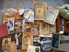 Vintage Lot of 19 Advertising Recipe Food Booklets Pamphlets Ephemera Cookbook picture